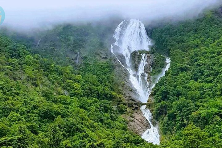 Dudhsagar Waterfalls Tour Jeep Safari og Spice Plantation Besøg
