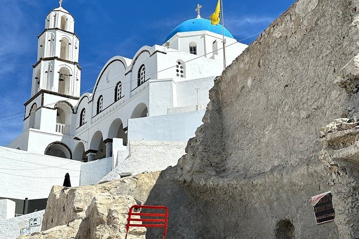 Santorini Highlights Tour per piccoli gruppi con opzione di degustazione di vini