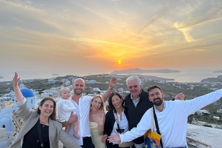 Santorini Highlights Tour per piccoli gruppi con opzione di degustazione di vini