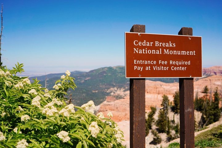 Tour con vistas a la montaña desde el monumento nacional Cedar Breaks