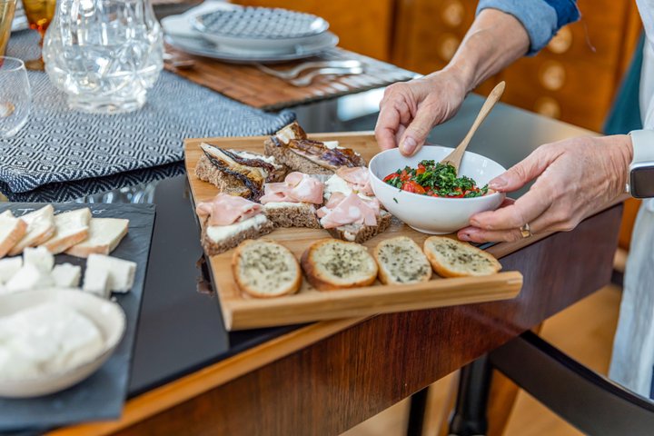 Stresa : Lezione privata di cucina a casa del locale di Cesarine
