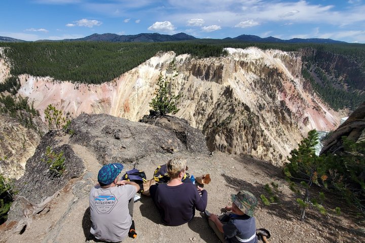 Grand Canyon do Yellowstone Rim and Loop Hike com almoço