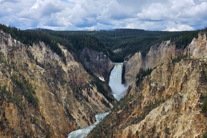 Lower Loop Van Tour från West Yellowstone: Grand Prismatic och Old Faithful