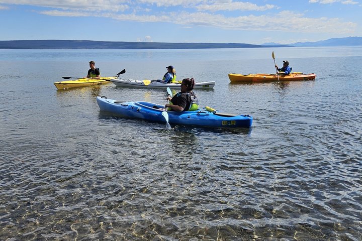 4 - Hora de Kayak no Lago Yellowstone com almoço