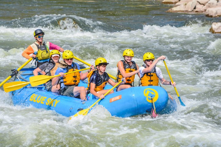 Flotta Colorado River genom Glenwood Springs - Half Day Adventure
