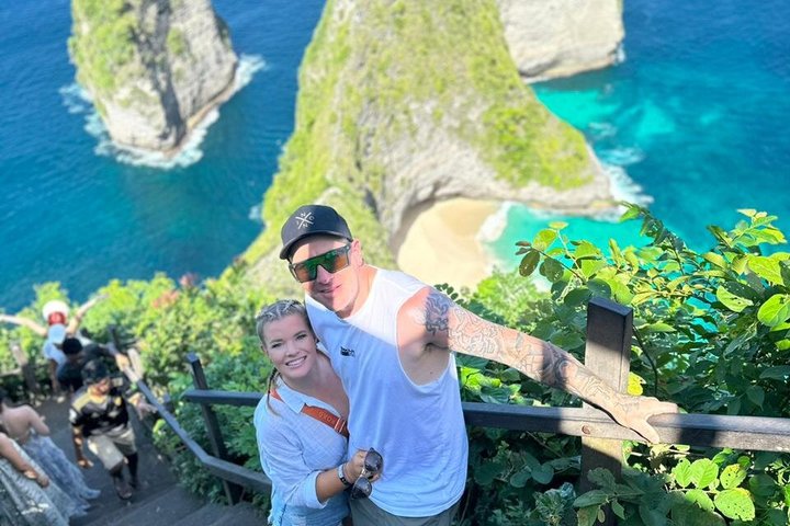 Privat dagstur till Nusa Penida med snorkling och Kelingking Beach