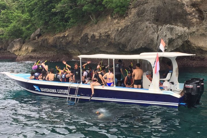 Privat dagstur till Nusa Penida med snorkling och Kelingking Beach