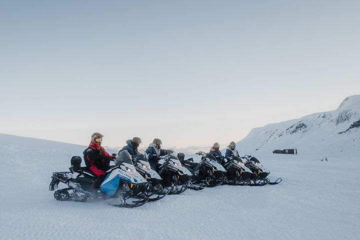 Gullfoss: Guidad tur i Langjokull Glacier Ice Cave och snöskoter