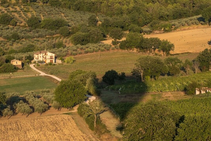 Professionele luchtballonvaarten bij Assisi, Trasimeno in Umbrië