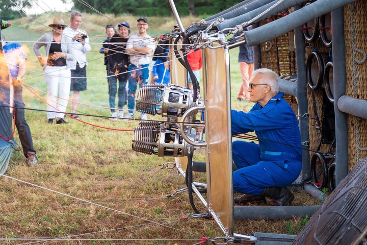 Professionele luchtballonvaarten bij Assisi, Trasimeno in Umbrië