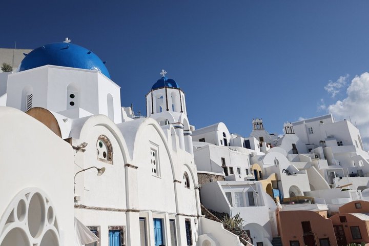 Santorini : Alquiler de Coche Privado y Conductor con Itinerario Flexible