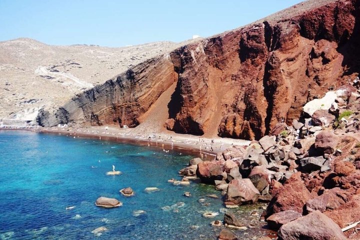 Santorini : Alquiler de Coche Privado y Conductor con Itinerario Flexible