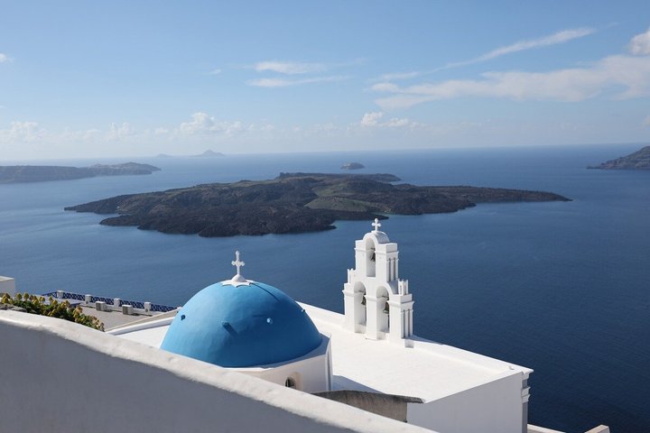 Santorini : Alquiler de Coche Privado y Conductor con Itinerario Flexible