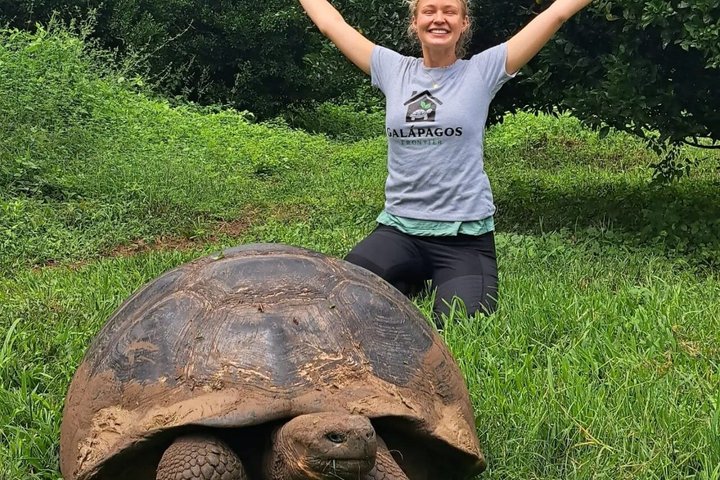 Tour Giant Tortoises, Lava Tunnels & Stop at Los Gemelos Craters”