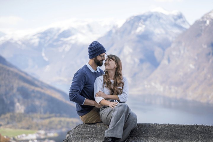 Privato Aurlandsfjord SUV Servizio fotografico Avventura