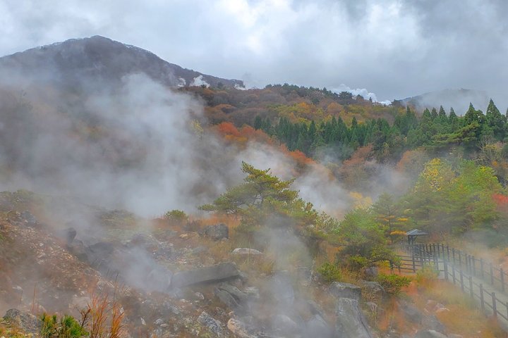 Oita : Cascada de Kuju y Tour Geotármico Privado