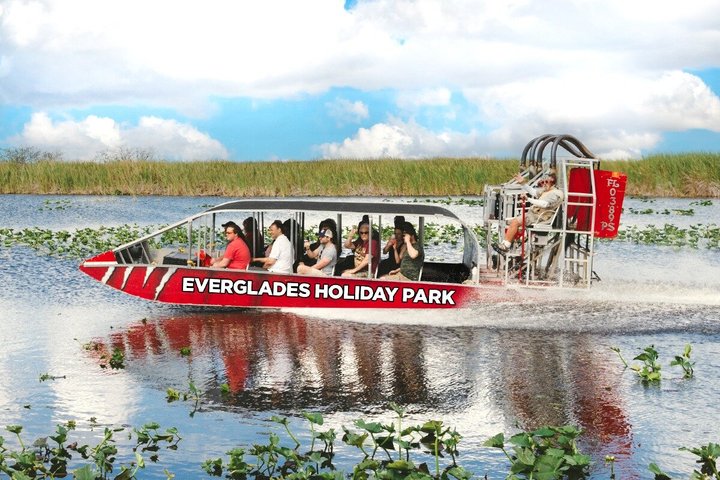 Everglades VIP Airboat Tour med transport inkludert