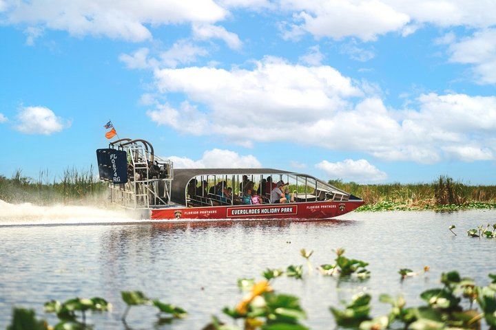 Everglades VIP Airboat Tour med transport inkludert