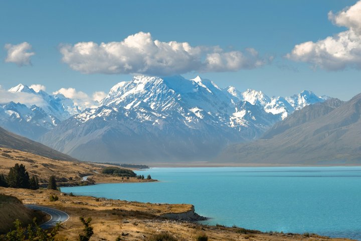 Aoraki Mt. Cook National Park Grupptur från Queenstown