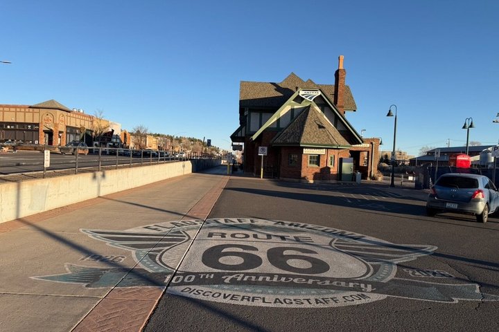 Route 66 historique Visite culturelle à pied à Flagstaff