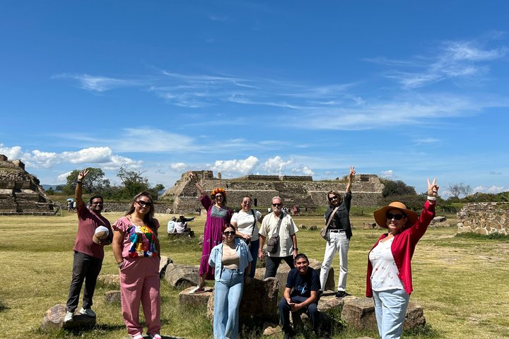 Monte Albán i 3 timer, Barro Negro og Alebrijes med inngang inkludert