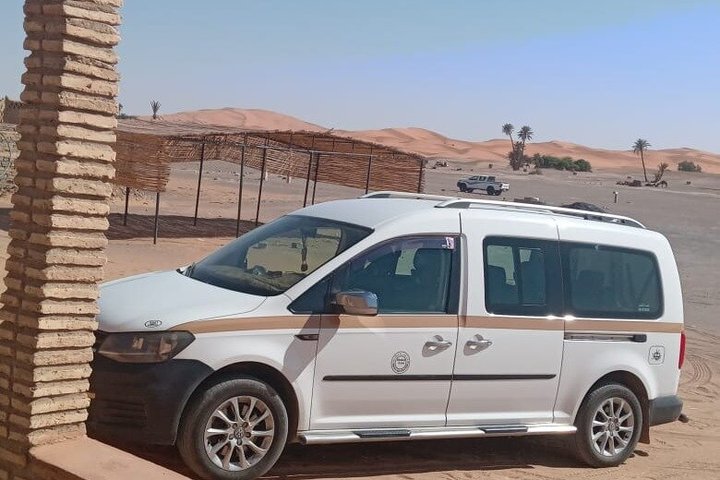 Privat taxi från Erfoud till Merzougaöknen