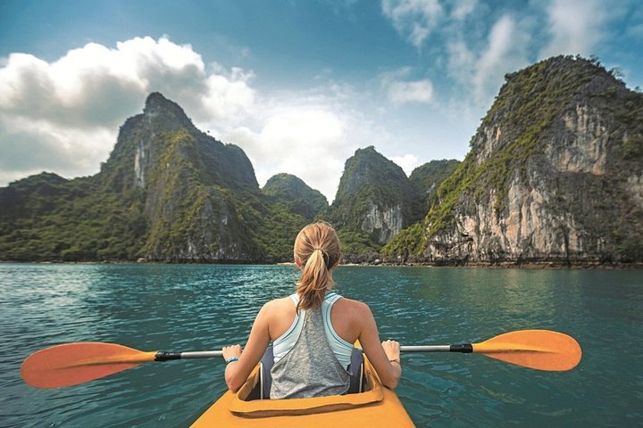 Best Seller Halong Bay 5-Star Day Cruise: Buffet, Kayak & Caves