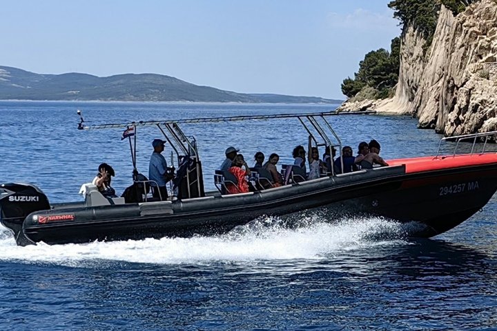 Makarska 3 - Island Speedboat Tour: Golden Horn og "Little Venice"