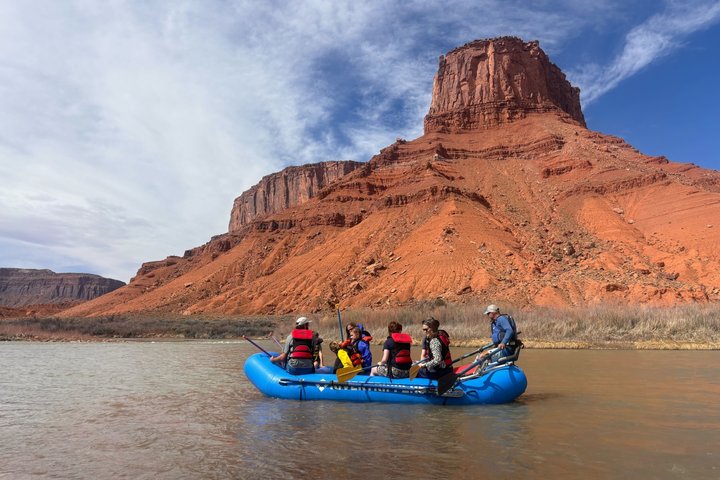 Moab Rivertrippers Escursione di rafting di mezza giornata sul fiume Colorado ~ DIVERTIMENTO!