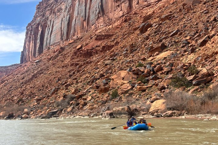 Moab Rivertrippers Escursione di rafting di mezza giornata sul fiume Colorado ~ DIVERTIMENTO!