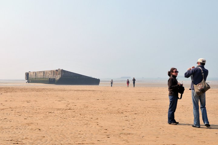 Praias do Dia D da Normandia a partir de Honfleur | Private Shore Tour & Guia