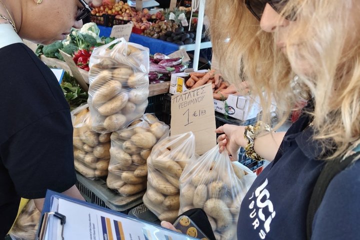 Rethymnon Gamla stan Walking Matrundtur Lokal marknad Besök Provningar
