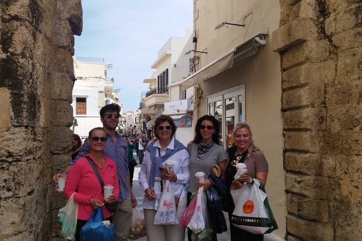 Rethymnon Gamla stan Walking Matrundtur Lokal marknad Besök Provningar