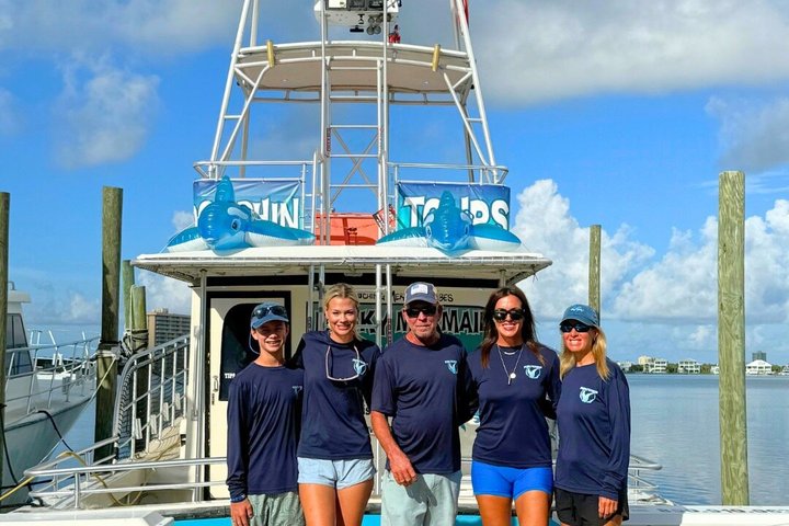 Crociera con delfini condivisi a Pensacola Beach | Frisky Mermaid