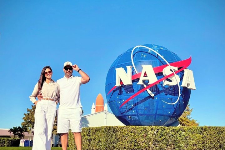 Port Canaveral til Kennedy Space Center Tour deretter til MCO Airport