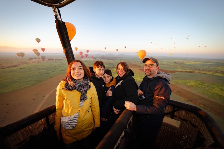 Marrakech Hot Air Balloon Ride, Berber Breakfast & Camel Ride