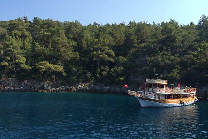 Marmaris All-inclusive bådtur: Frokost og ubegrænsede drikkevarer