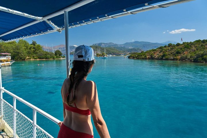 Marmaris All-inclusive bådtur: Frokost og ubegrænsede drikkevarer