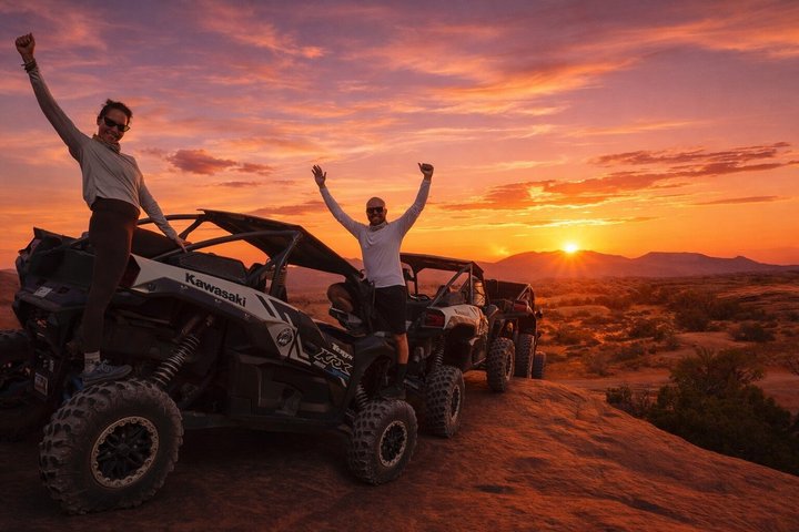 BEST! Tour en U-Drive 4X4 por Moab + Pistas de dinosaurios!