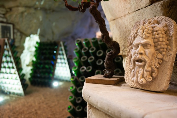 Degustazione di vino con il produttore di vino al Domaine Beaumont Distré-Saumur