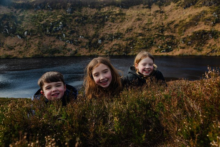 Privat dagstur i Wicklow-fjellene og feriefotografering