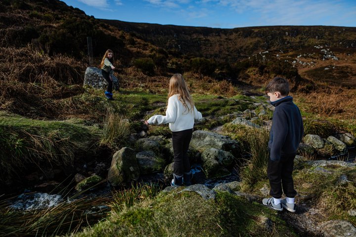Privat dagstur i Wicklow-fjellene og feriefotografering