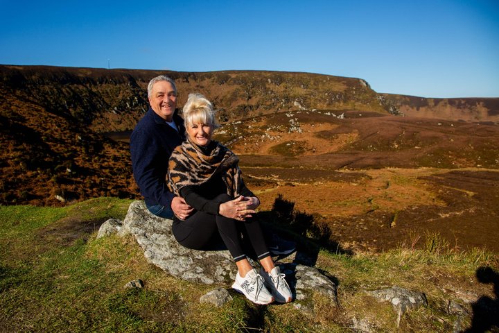 Privat dagstur i Wicklow-fjellene og feriefotografering