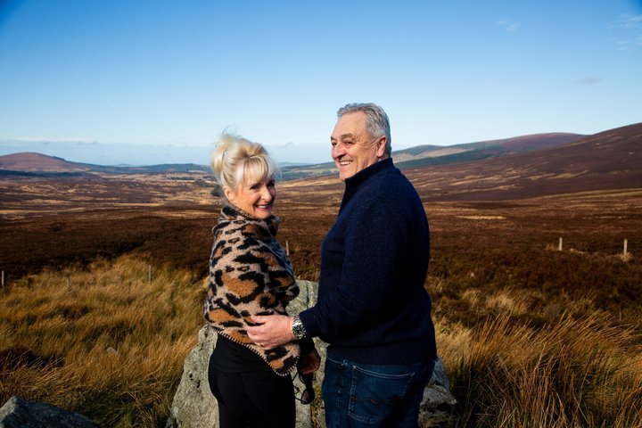 Privat dagstur i Wicklow-fjellene og feriefotografering