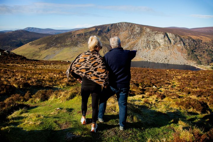 Privat dagstur i Wicklow-fjellene og feriefotografering