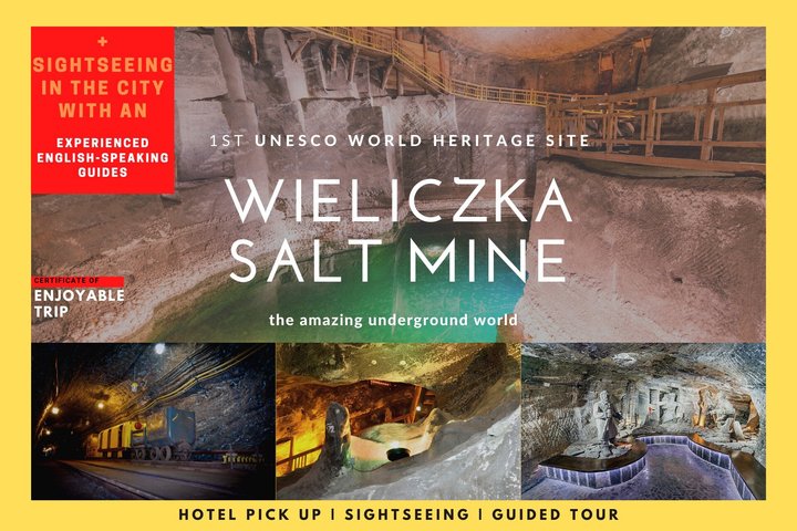 Wieliczka Salt Mine: Visita guiada a partir de Cracóvia (com hotel pick-up)