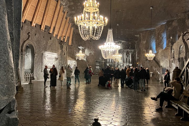 Wieliczka Salt Mine: Visita guiada a partir de Cracóvia (com hotel pick-up)