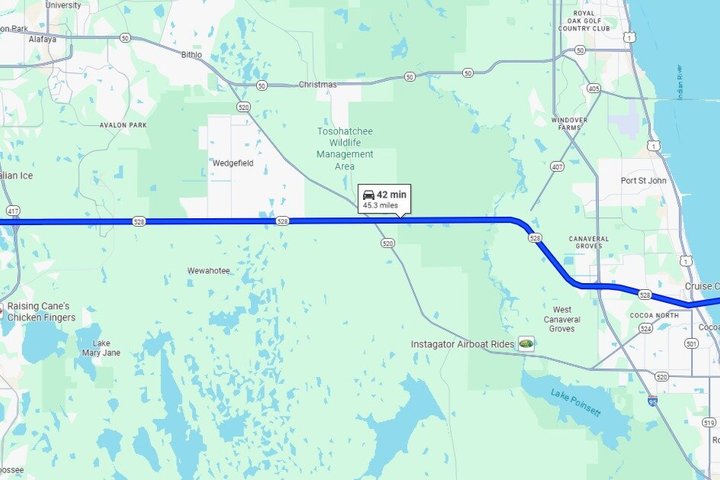 Transfers privados de ida e volta de Orlando Airport para Port Canaveral