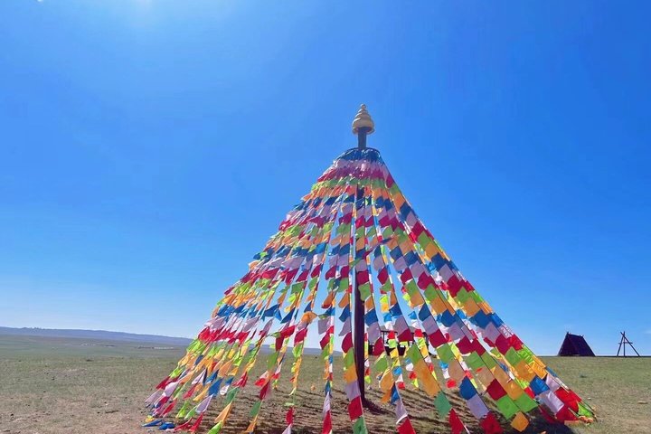 Tour privato di un'intera giornata alla prateria di Huitengxile da Hohhot