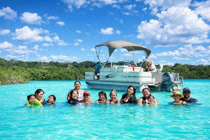 Ruines Ichkabal, Lagune et Los Rapidos par les locaux — Bacalar en 1 jour